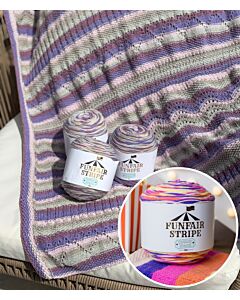 Sweethearts Blanket in Rainbow Lollipop 3 x 150g