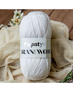 Papatya Aran with Wool