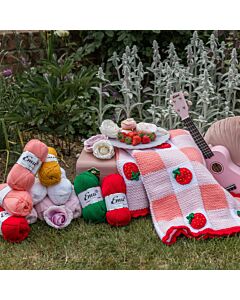 Eton Mess Blanket in Emu Classic DK 1074 Crochet Pattern