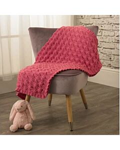 Knitted Baby Blanket 5073 by Jenny Watson  in King Cole Merino Blend DK
