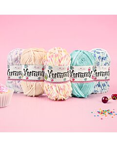 King Cole Yummy Chunky Yarn  - 100 grm Ball