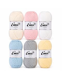 Emu Classic Baby DK Sample Bundle 6 x 100g