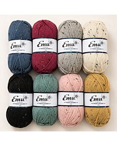 Emu Classic Tweed Chunky Sample Bundle 8 x 100g