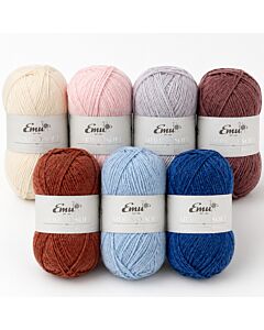 Emu Merino Soft Sample Bundle 7 x 50g