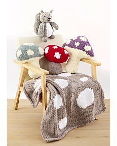 King Cole Jumbo Toastie Super Chunky Blanket 6388 Knitting Pattern  