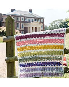 The Pemberley Crochet Blanket 1017 in Emu Classic DK Yarn Pack