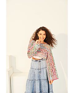 Stylecraft Colour Burst DK Top & Shrug 10133 Crochet Pattern Paper Copy  