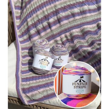 Sweethearts Blanket in Rainbow Lollipop 3 x 150g