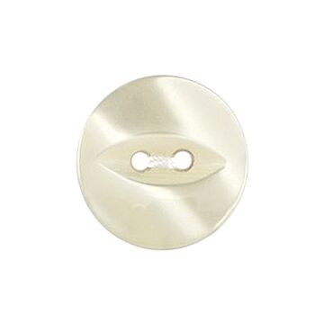 Milward Carded Buttons Fish Eye Cream 16mm Pack of 5