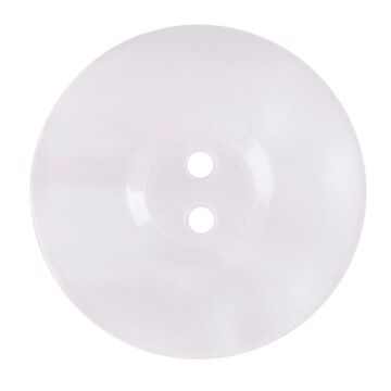 Milward Carded Buttons Round 2 Hole White 22mm Pack of 2
