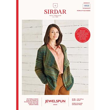 Jewelspun Cardigan  32-34 to 52-54in
