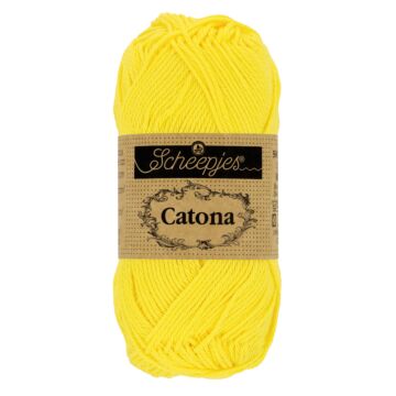 Scheepjes Catona 4ply 280 Lemon 50g