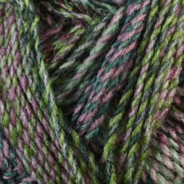 James C Brett Marble Chunky MC74 Pink Green Purple 200g
