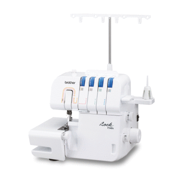 Brother 734DS Overlocker White 33.00 X 38.50 X 36.50 CM