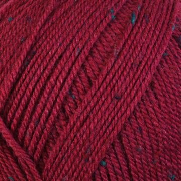 James C Brett Rustic Aran Yarn DAT51 Raspberry 400g