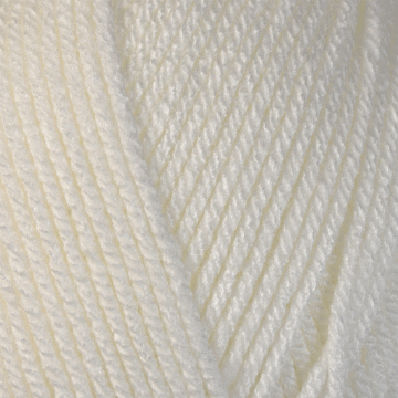 WoolBox Imagine Anti Pilling Aran Yarn 301 White Bubbles 100g
