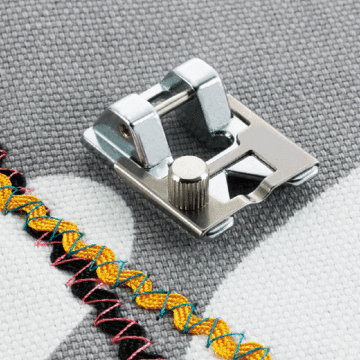 Brother Braiding Foot F021N Metallic 3 x 8 x 12cm