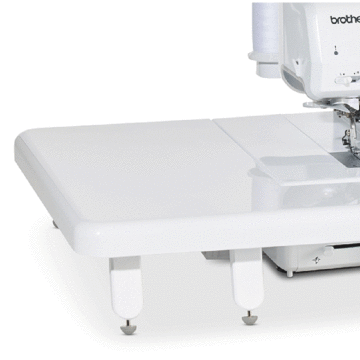 Brother Overlocker Wide Table White 24.50 x 21.60 x  4.10cm