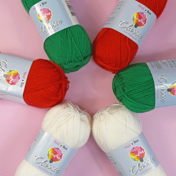 WoolBox Imagine Classic DK Euro 2024 Teams Italy Colour Pack  6 x 100g