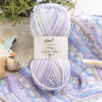 Emu Treasure Little Isle DK Yarn Balnakeil 002 50g