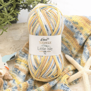 Emu Treasure Little Isle DK Yarn Scourie 004 50g
