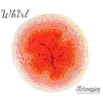 Scheepjes Whirl 4ply 757 Strawberries and Scream 215-225g