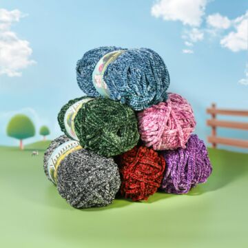 King Cole Yummy Tweed Chunky Yarn 100 grm Ball