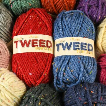 King Cole Big Value Super Chunky Tweed Yarn 100 grm Ball
