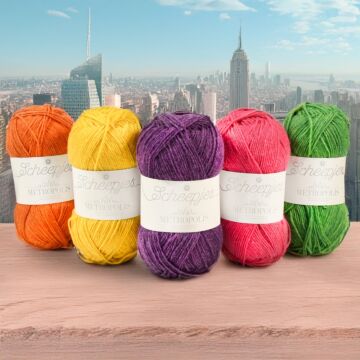 Scheepjes Metropolis 4 Ply Yarn 50grm Ball