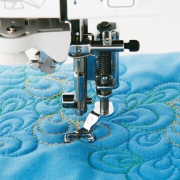 Brother Open Toe Quilting Foot F061 Metallic 3 x 8 x 12cm
