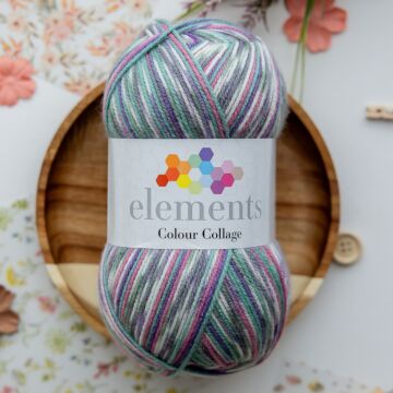 Elements Colour Collage DK - Ink Wash (002)