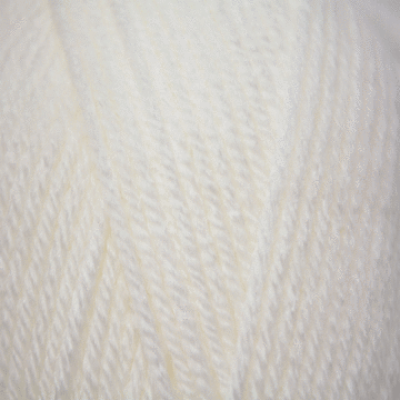 Emu Classic Chunky Yarn White 101 100g