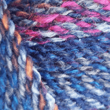 James C Brett Marble Chunky Yarn MC114 Midnight Hour 200g