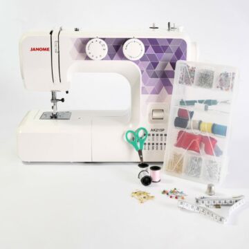 Janome AK215P Sewing Machine includes FREE Sewing Kit