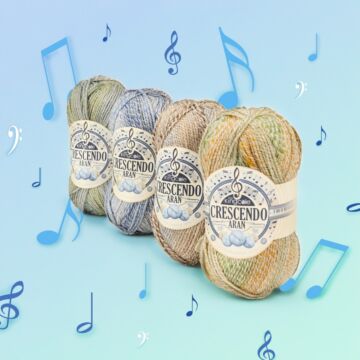 King Cole Crescendo Aran Yarn 100grm Ball