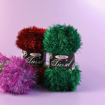 King Cole Tinsel Chunky Yarn - 50g Ball