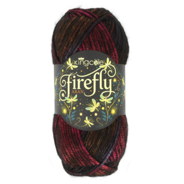 King Cole Firefly Aran Yarn 100 grm Ball