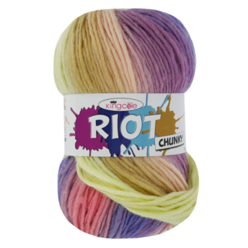 King Cole Riot Chunky Yarn 100 grm Ball