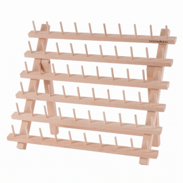 Milward 60 Spool Thread Holder Natural 13cm x 39.8cm x 29cm