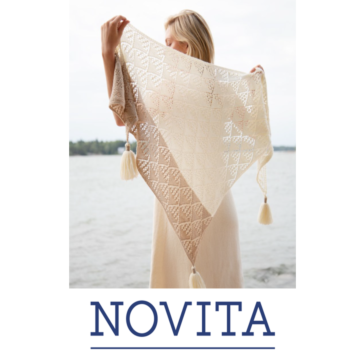 Novita Venla Lace Shawl Kit