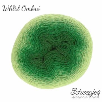 Scheepjes Whirl 4ply The Ombre Collection 561 Sippy Sage 215-225g