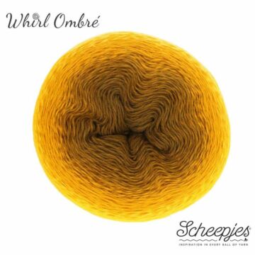Scheepjes Whirl 4ply The Ombre Collection 564 Golden Glowworm 215-225g