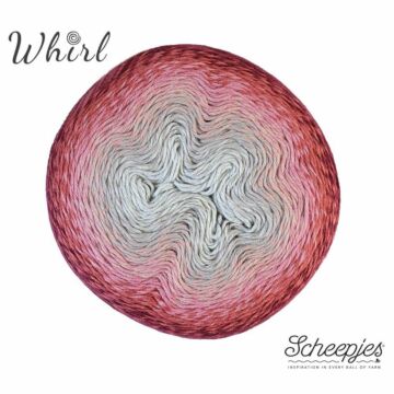 Scheepjes Whirl 4ply 753 Slice O Cherry Pie 215-225g