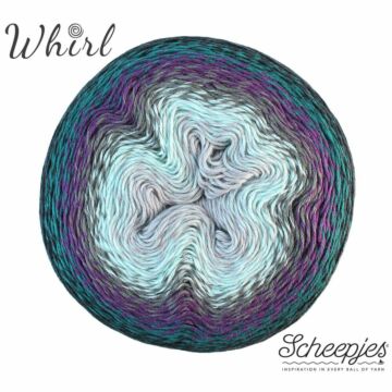 Scheepjes Whirl 4ply 773 Blackcurrant Squeeze Me 215-225g