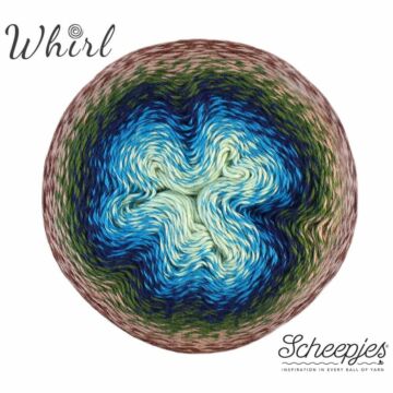 Scheepjes Whirl 4ply 774 Salted Caramel Matcha 215-225g