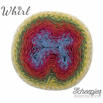 Scheepjes Whirl 4ply 782 Rhubarb Bumble 215-225g
