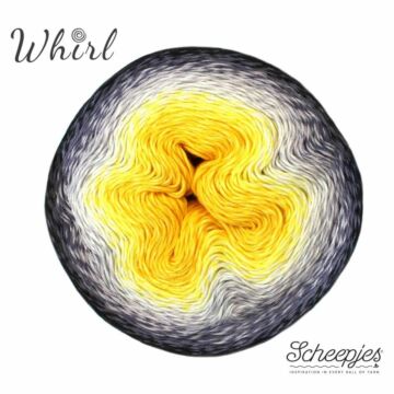 Scheepjes Whirl 4ply The Aurora Collection 787 Dandelion Munchies 215-225g