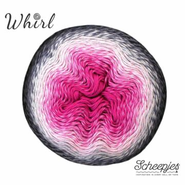 Scheepjes Whirl 4ply The Aurora Collection 788 Night Time Bubbles 215-225g