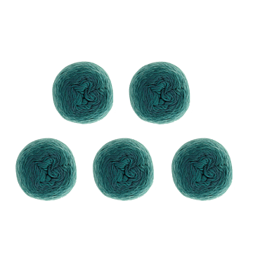 Scheepjes Whirl Fine Art DK Yarn Value Pack - 5 x 220g Balls Rococo Green 661 