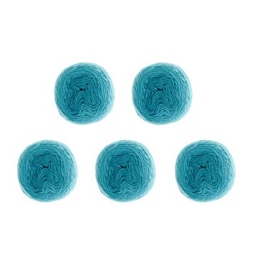 Scheepjes Whirl Fine Art DK Yarn Value Pack - 5 x 220g Balls Surrealism Blue 660 